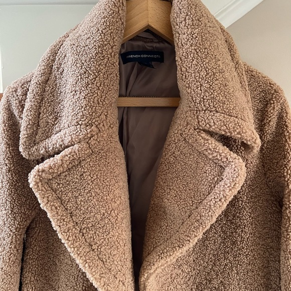 French Connection Teddy Coat - Picture 9 of 12